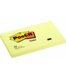 POST - it - STICKY NOTES  - (655) - 3M -(CANARY YELLOW) - (12Pcs/PKT)